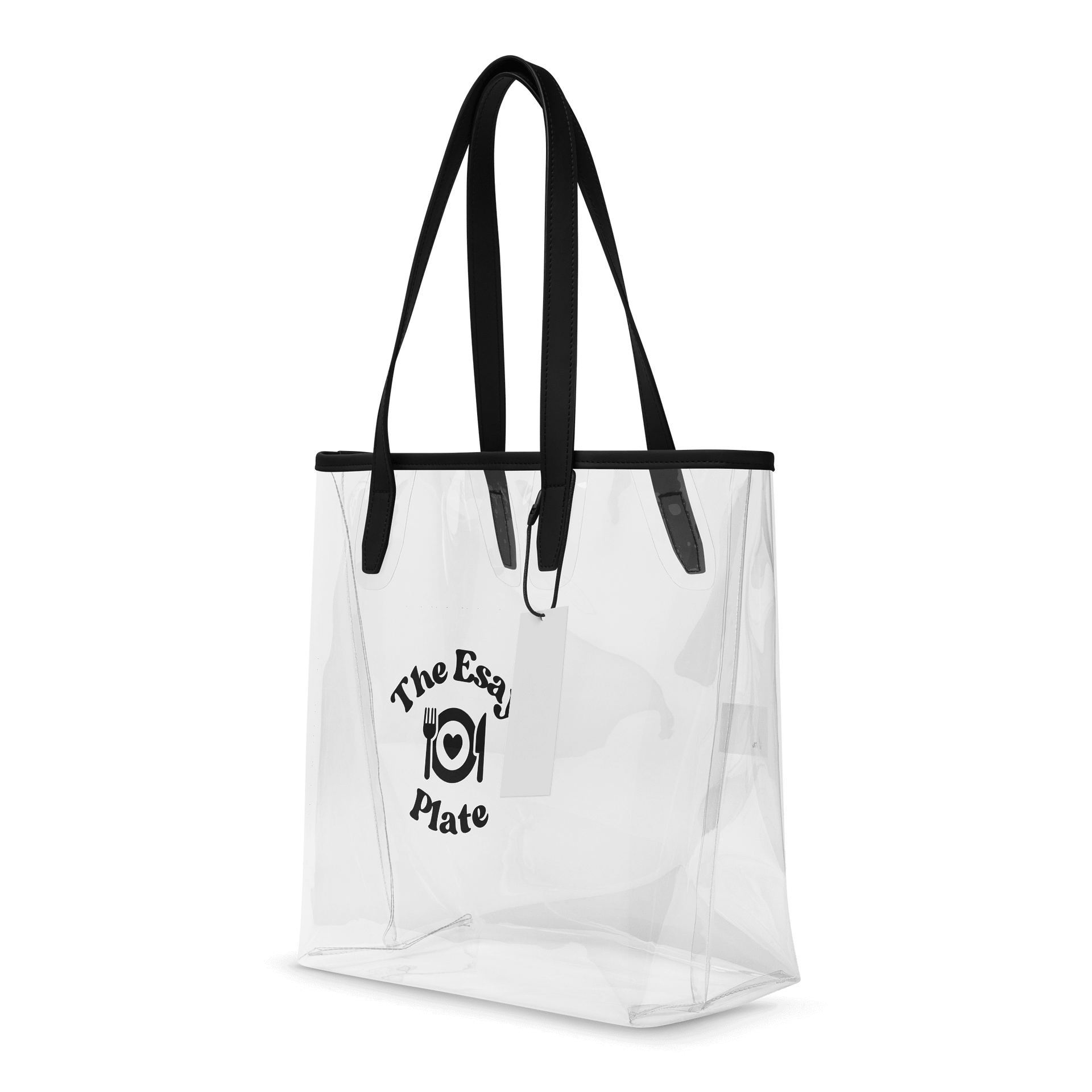 The Easy Plate Logo Clear Tote product image (4)