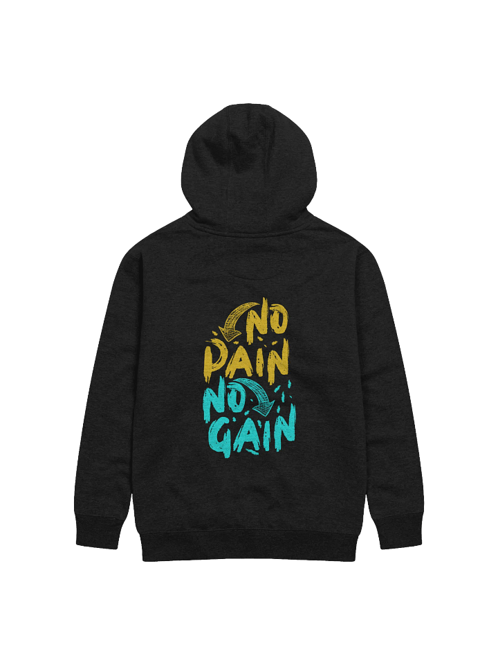 No Pain No Gain! Back Printed Hoodie product image (23)