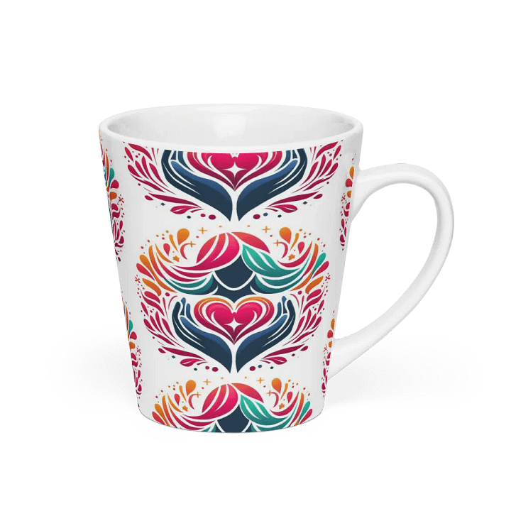 Harmonious Hearts Latte Mug product image (2)