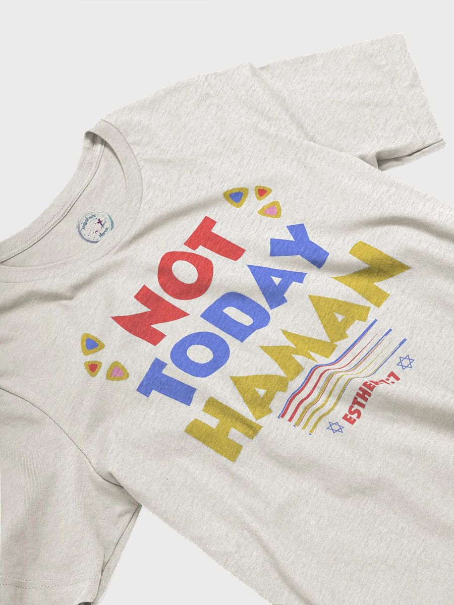 Purim Not Today Haman T-shirt product image (6)
