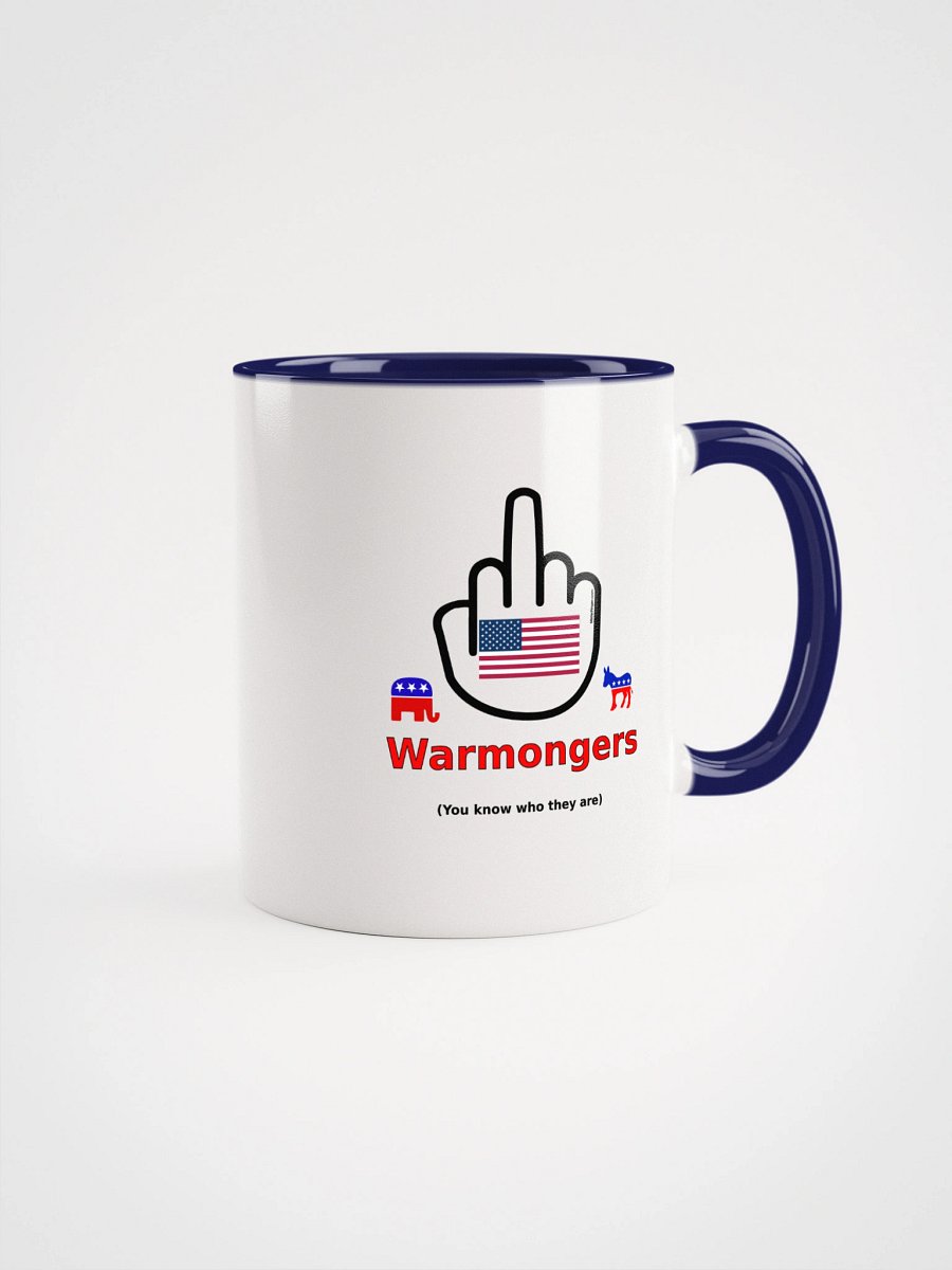 Two-tone Ceramic Mug-MisterFinger-War-B product image (3)
