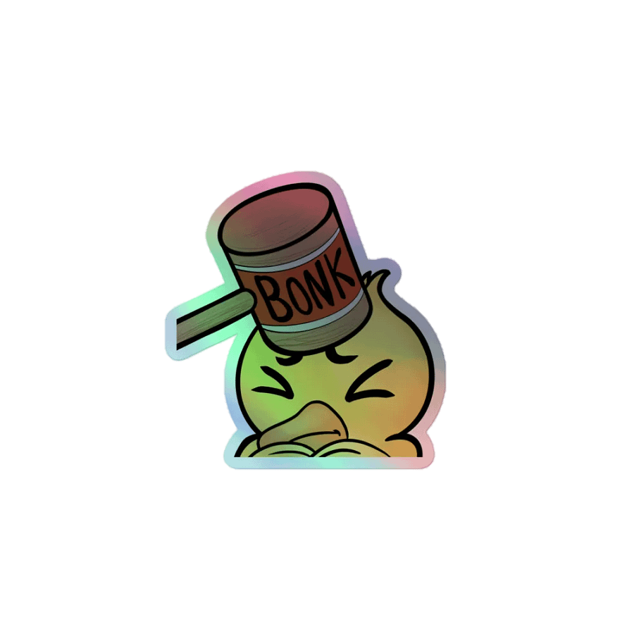 Bonk Holo Sticker product image (1)