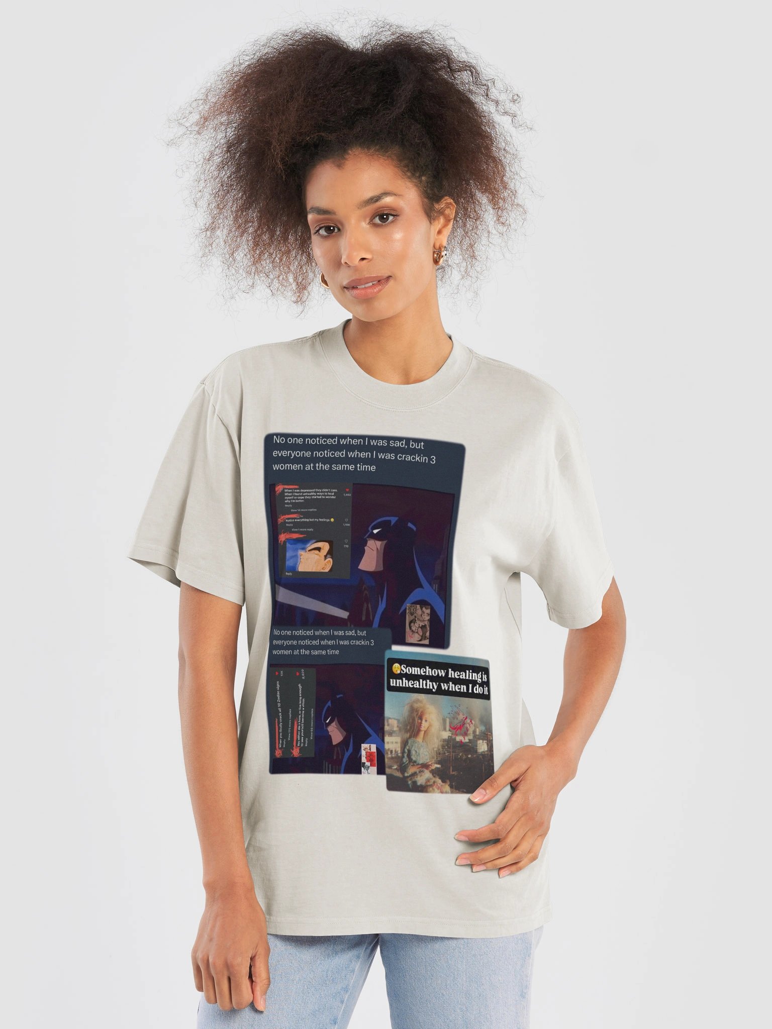 i wasnt sad i just needed three bad bitches dbz vegeta batman barbie product image (5)