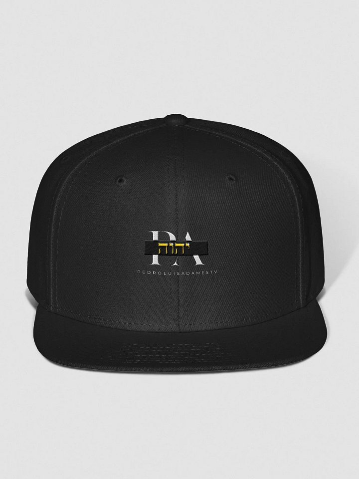 Otto Wool Blend Snapback Cap letra hebrea product image (1)