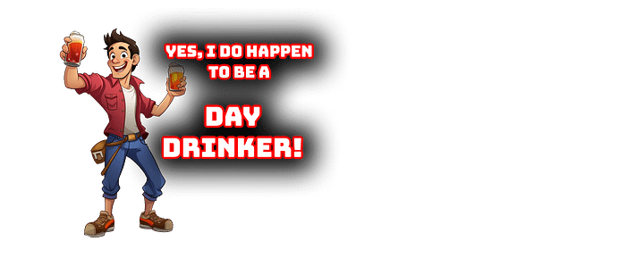 Day Drinker Stainless Steel Funny Koozie product image (2)