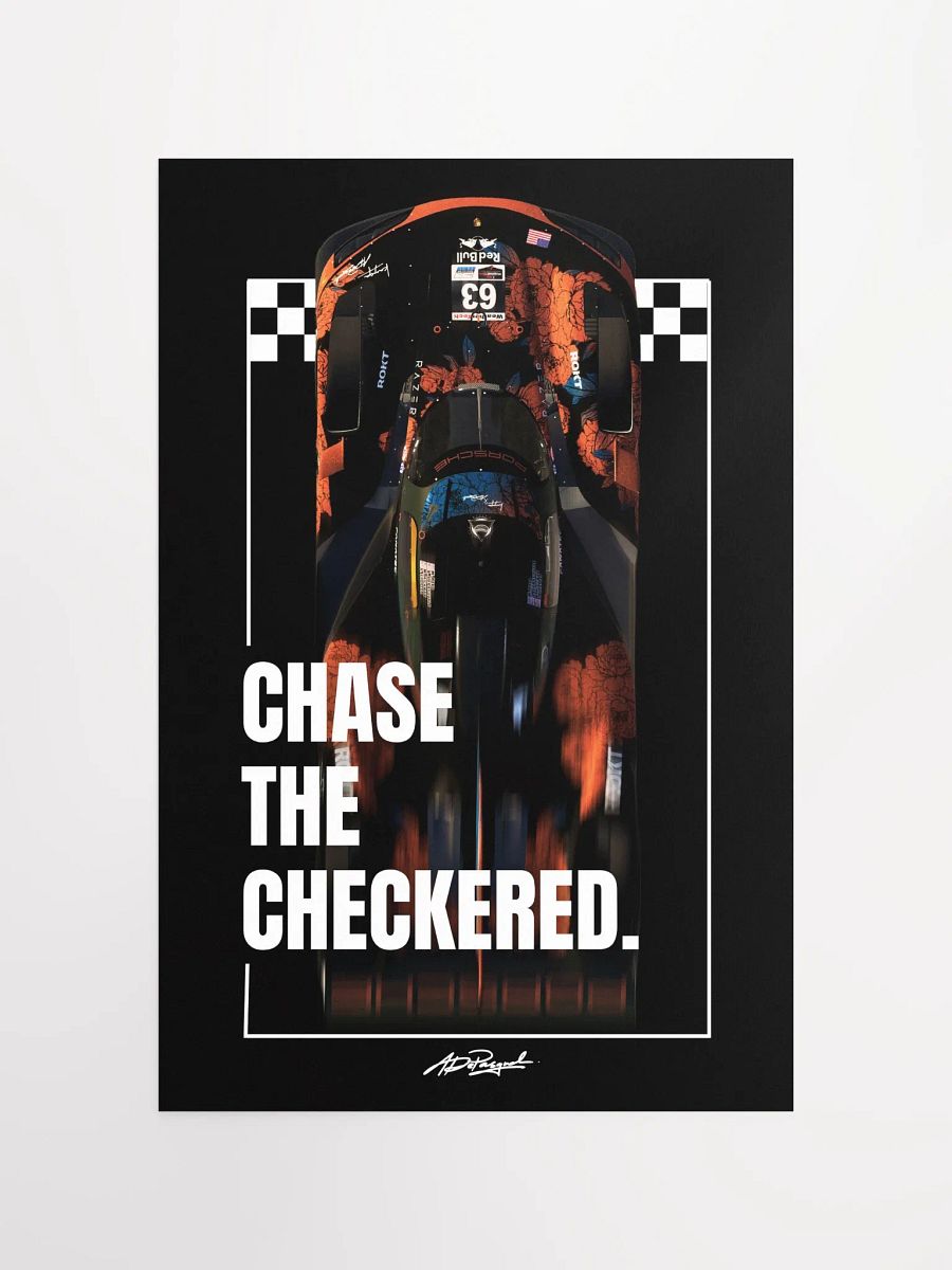 Chase the Checkered Poster product image (4)