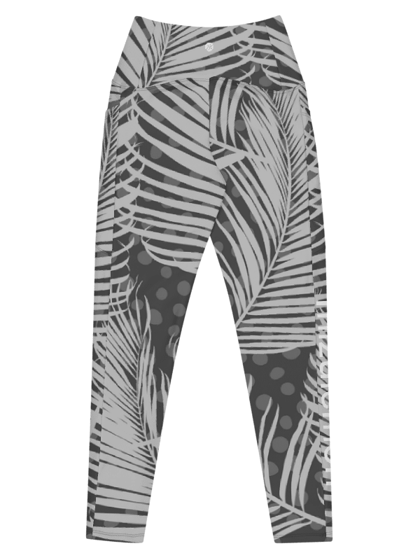 Mizulemon w/ Front Pocket - Palm Frond Grey product image (10)