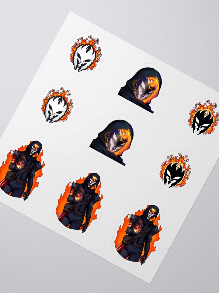 Mask + Full Body Collection Kiss Cut Sticker Sheet product image (2)