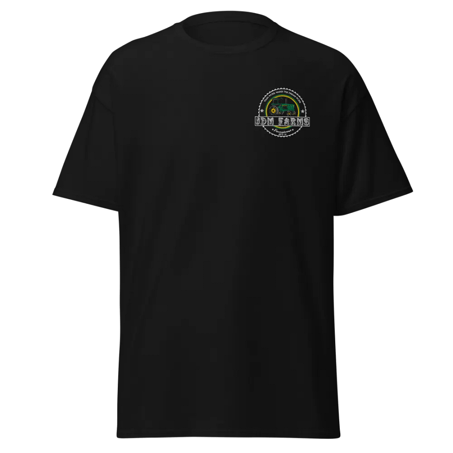 Green Tractor Circle Graphic Unisex T-Shirt product image (11)