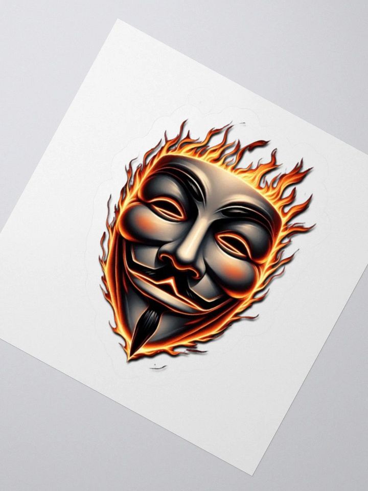 Guy Fawkes Fire Mask product image (5)