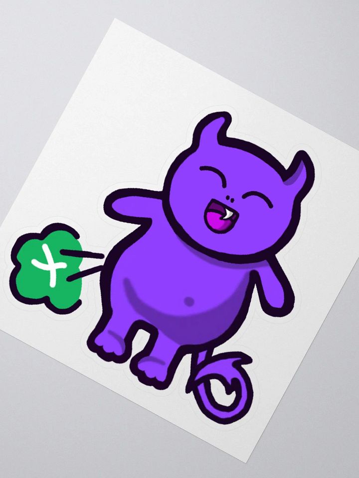 Farting Jeffrey Sticker product image (6)