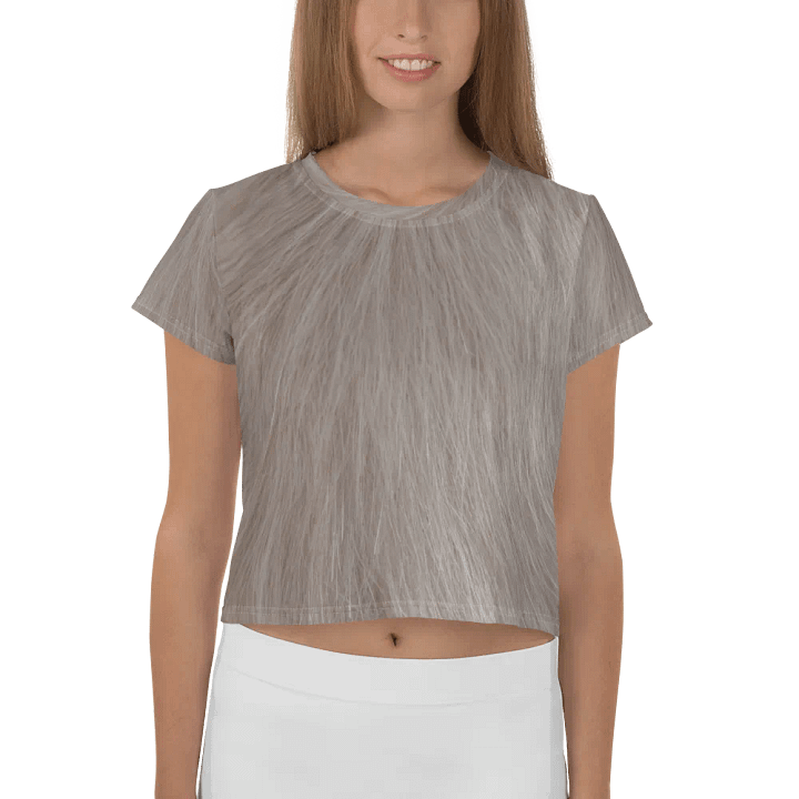 Lilac Cat Crop Tee product image (1)