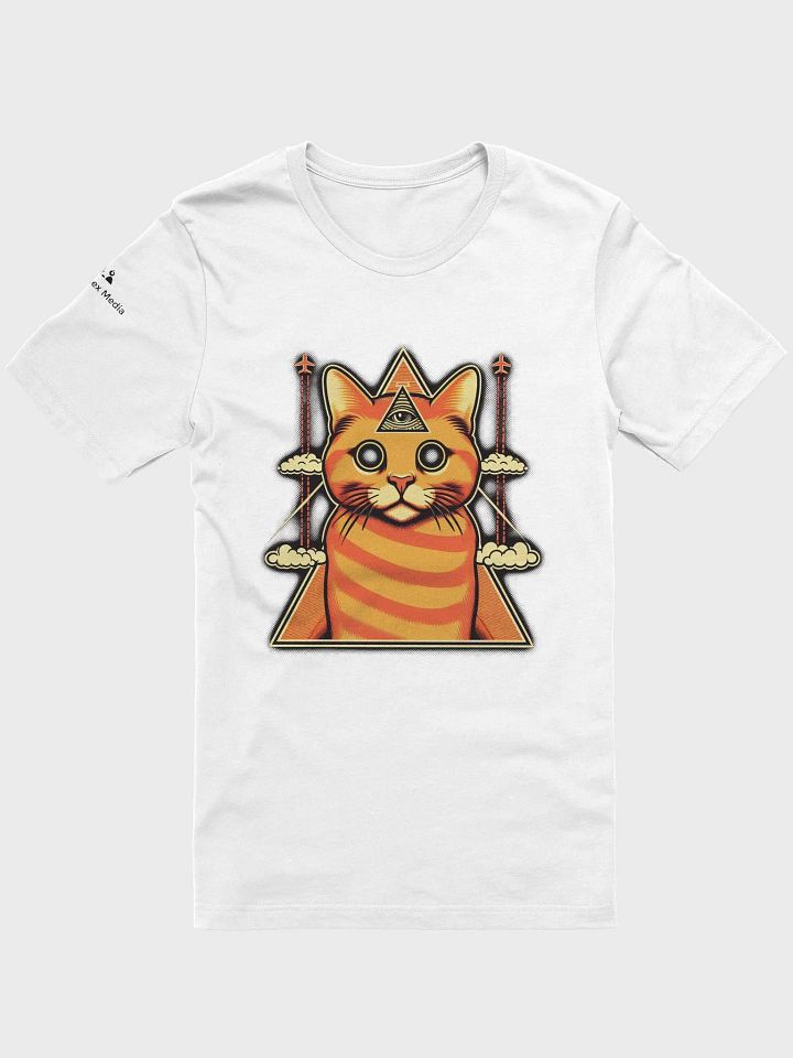 Illuminati Chemtrails Cat Tee - Light Colors product image (29)