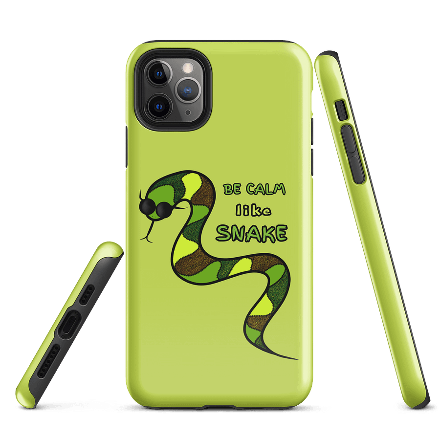 Serpentine Shades iPhone Tough Case product image (3)