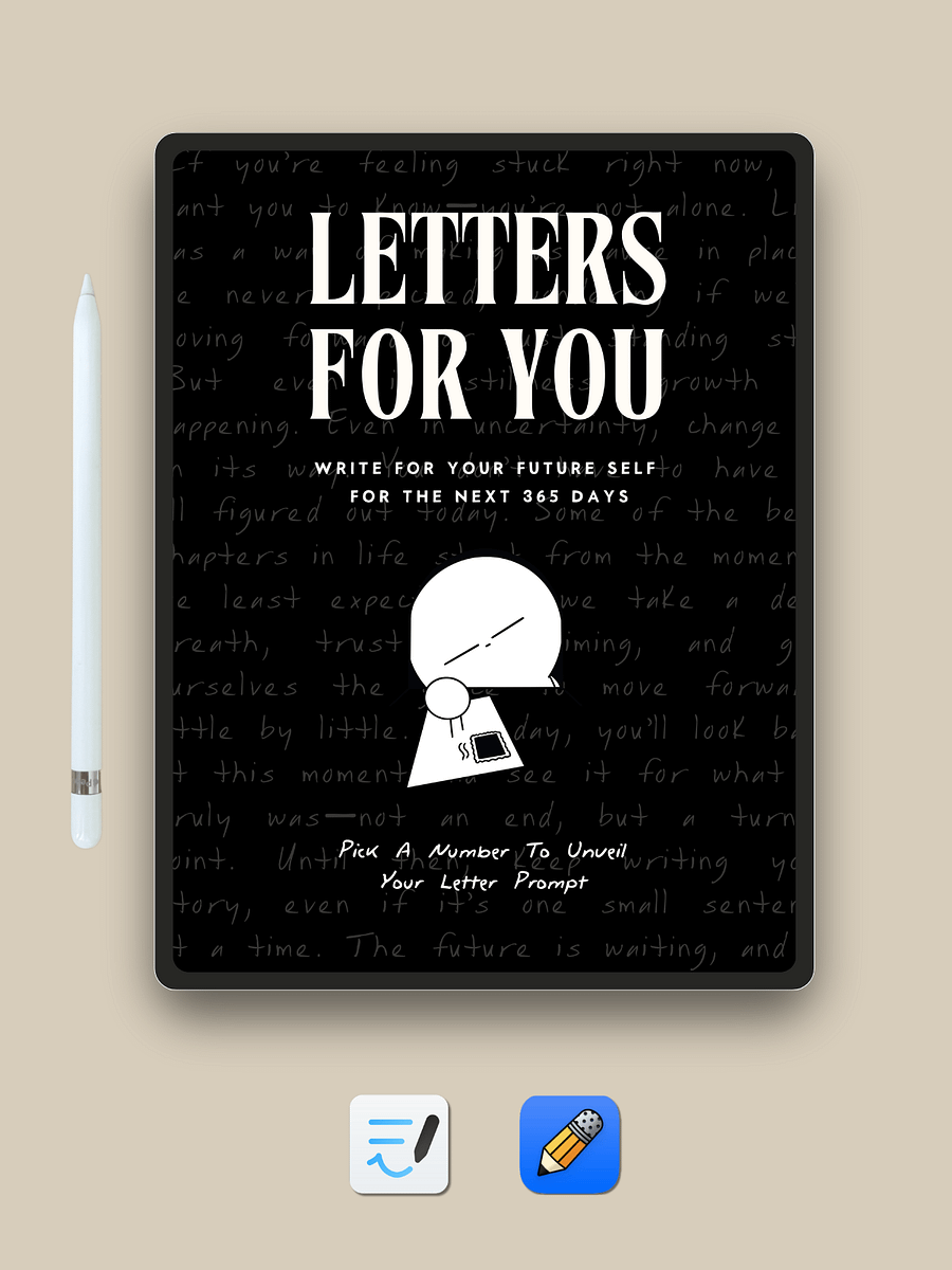 365 Days Blind Box Letter Prompt (Instant Download) product image (7)