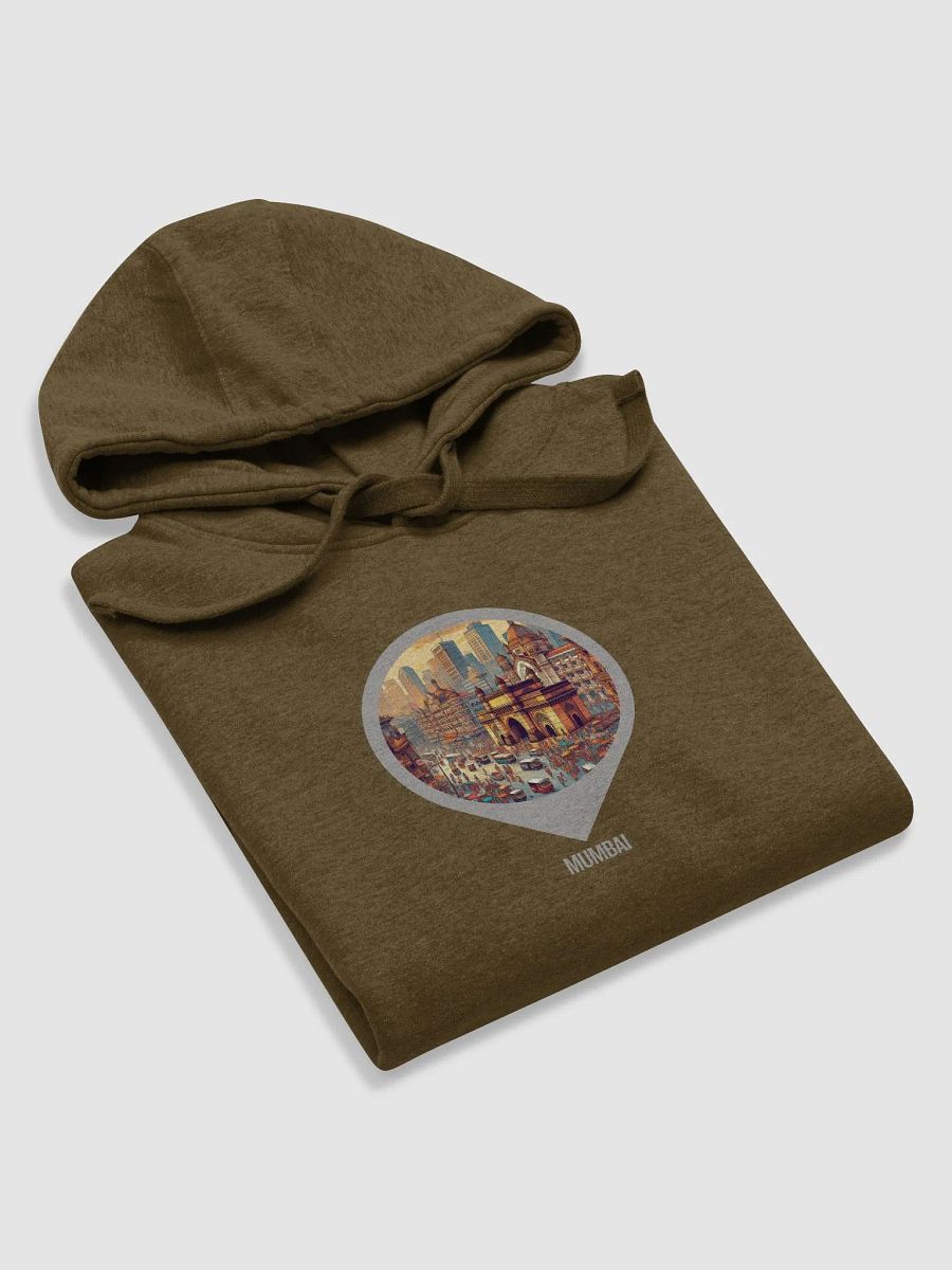 Urban Vibes Premium Hoodie | AI Design: Mumbai, Indien product image (5)