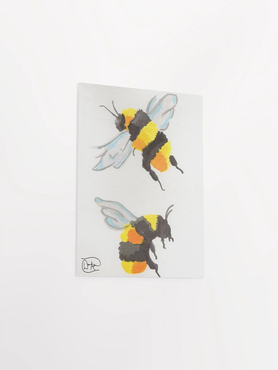 Beebert & Beetrice Watercolour Print product image (3)