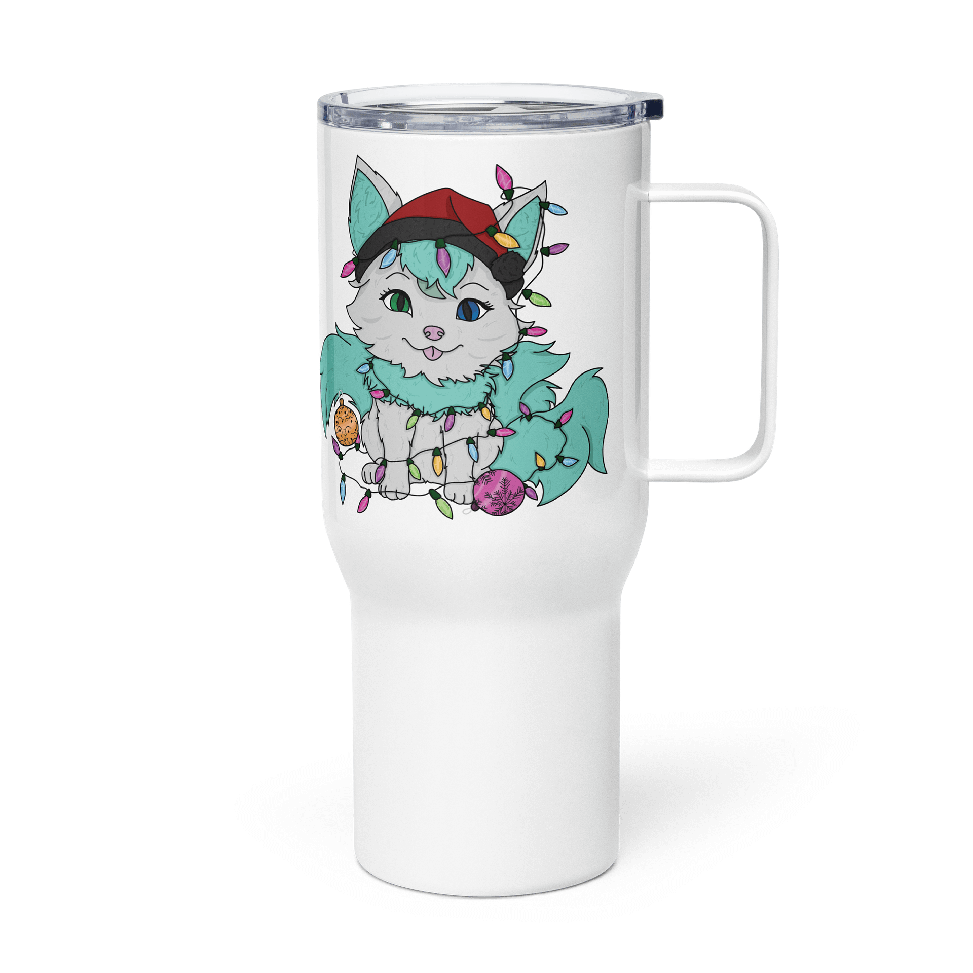 Holiday Kitsune Travel Mug product image (4)