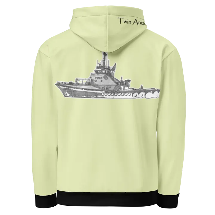 Snow Flurry Foss tug Sketch Hoodie product image (1)
