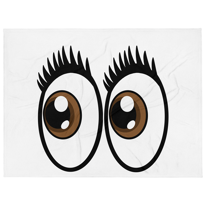 Eyes Throw Blanket product image (1)