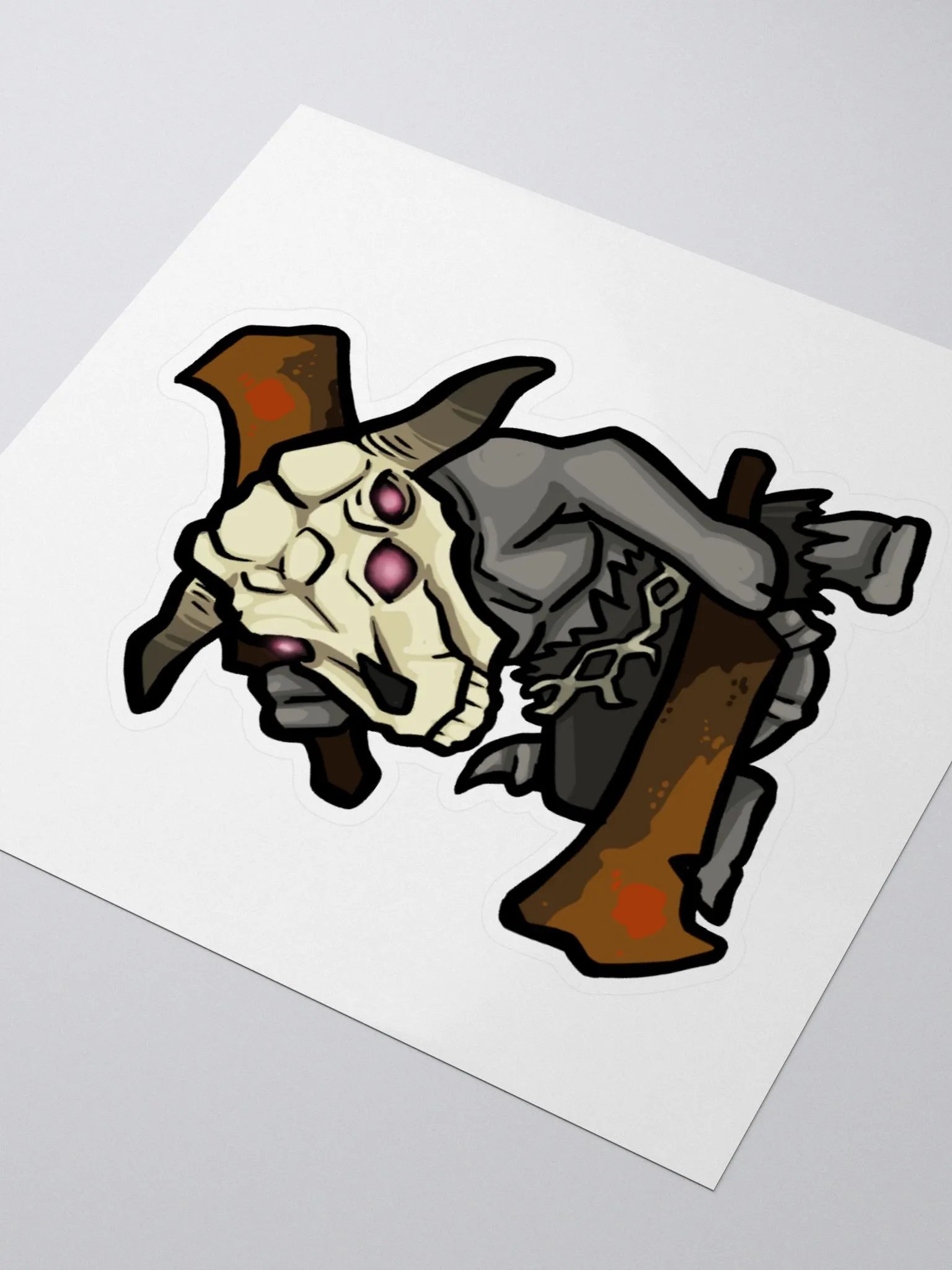 Capra Demon Chibi Sticker product image (8)