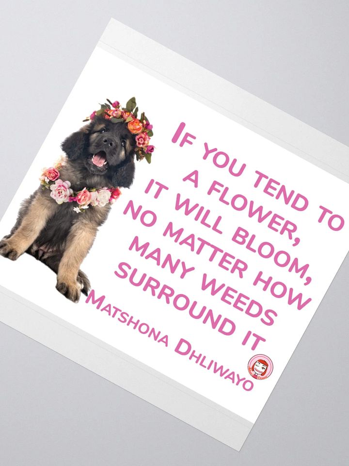 Bloom Amidst Adversity Stickers - 