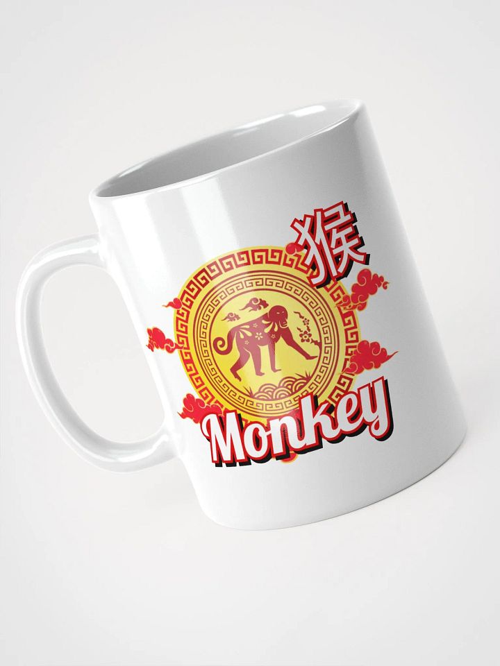 Monkey Chinese Zodiac - White Mug product image (1)