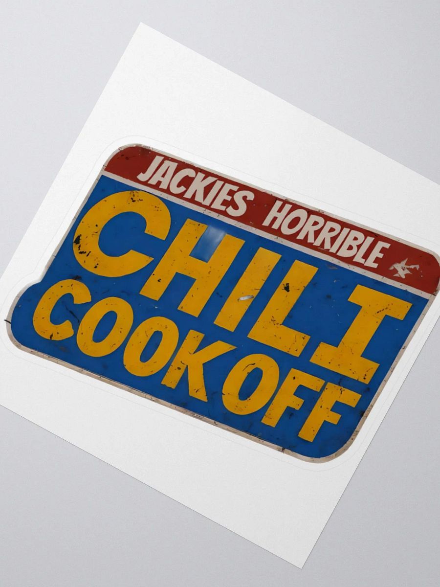Jackies Chili Sticker product image (2)