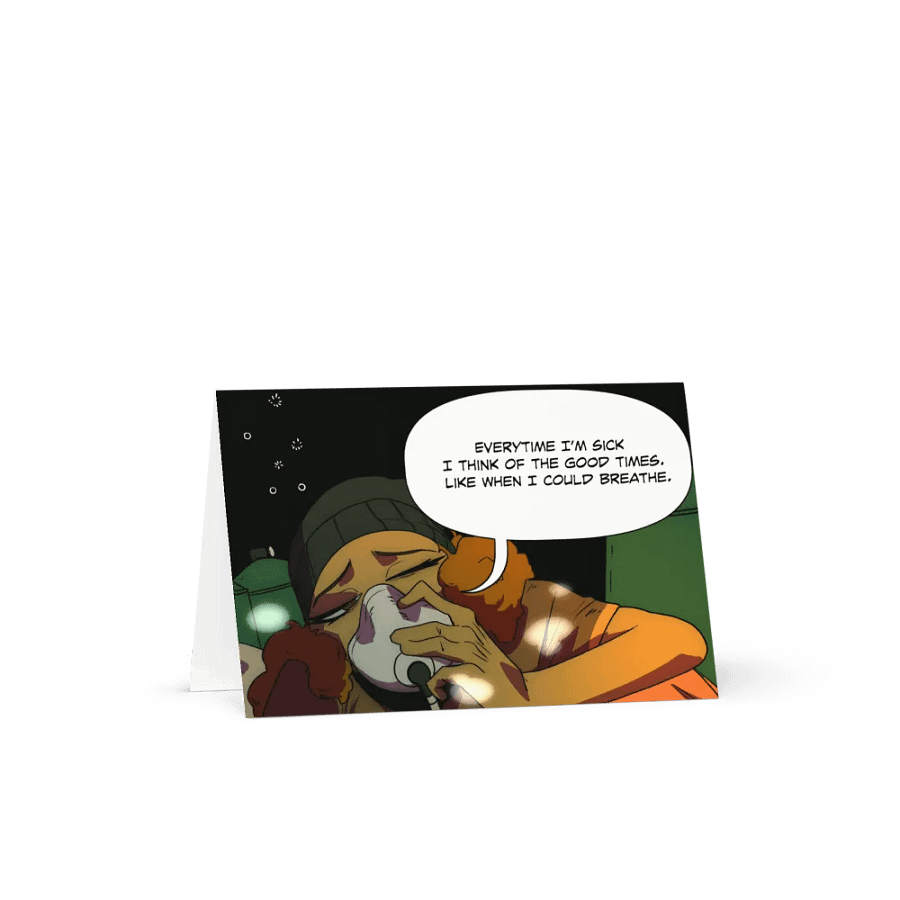 Everytime I'm Sick Get-Well Card product image (11)
