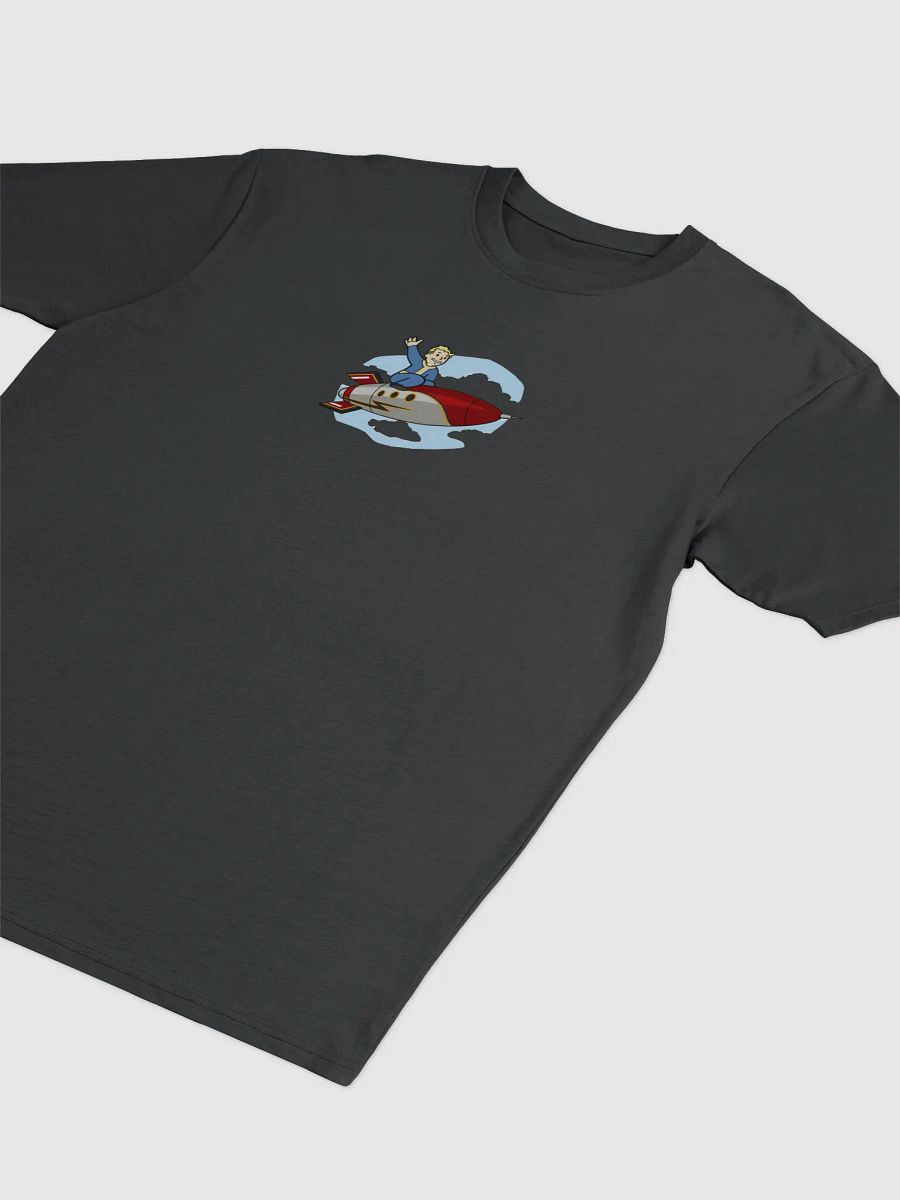 Fallout 76 Rocket Vault Boy Vault-Tec T-Shirt product image (3)