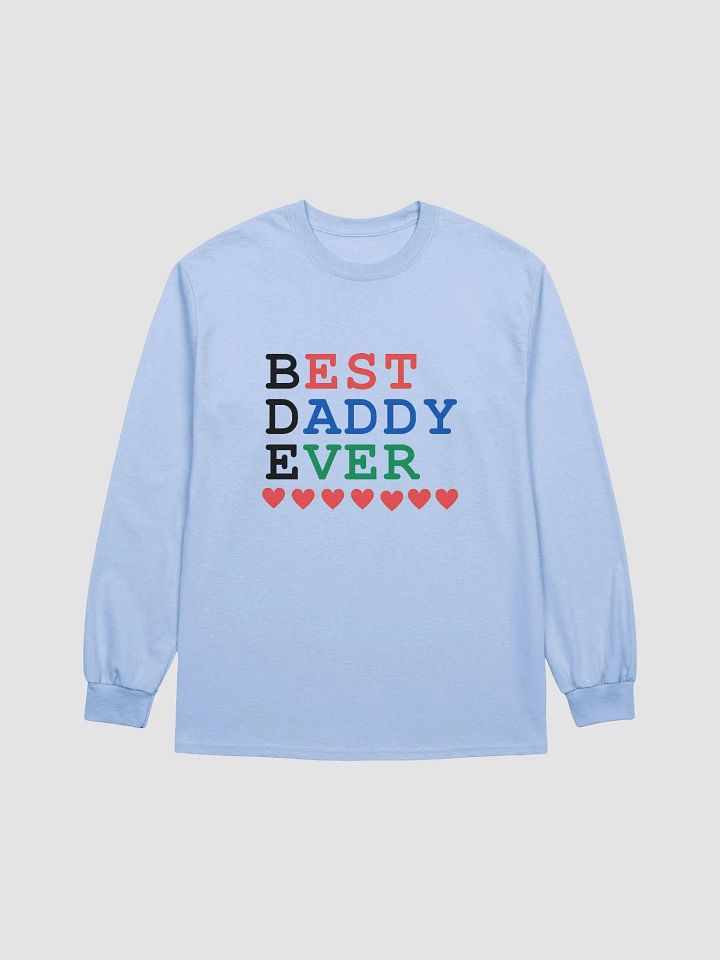 Best Daddy Ever Gildan Ultra Cotton Long Sleeve T-Shirt product image (1)