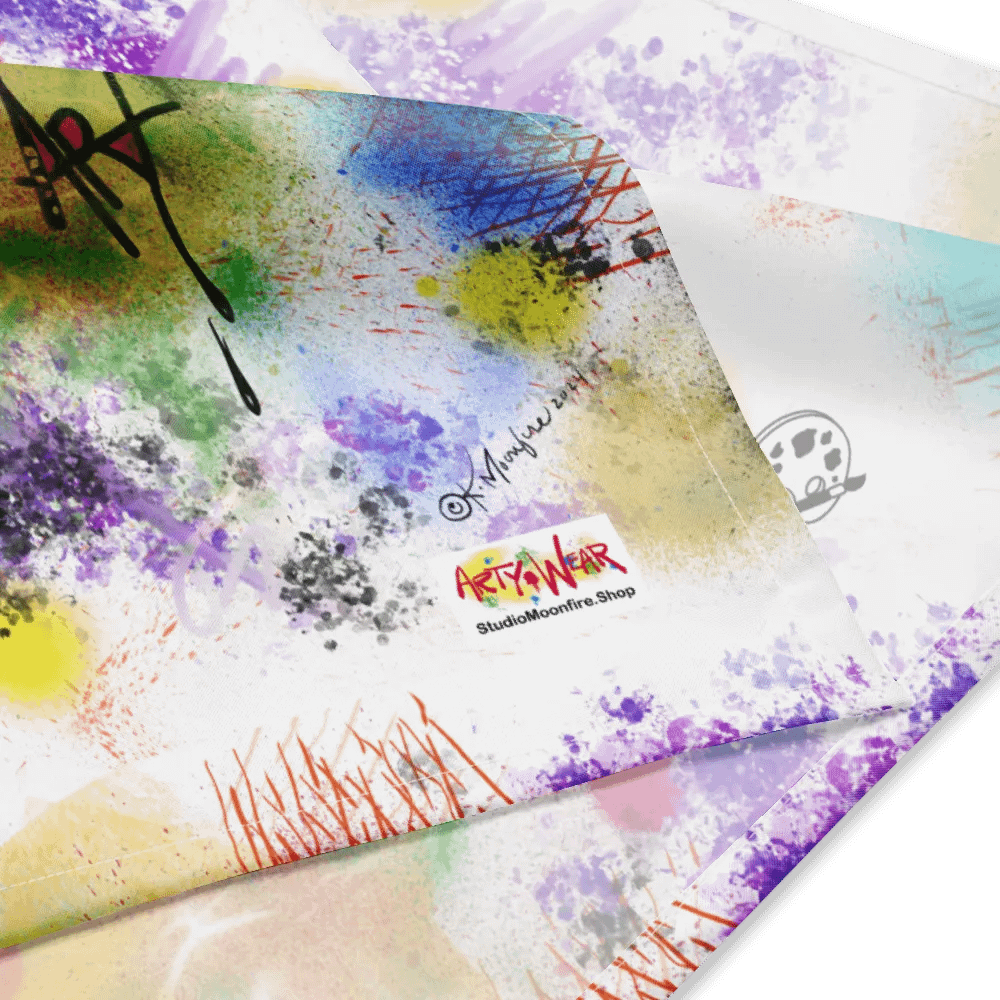 SplatterWear 'Rainbow Daze' Bandana product image (2)