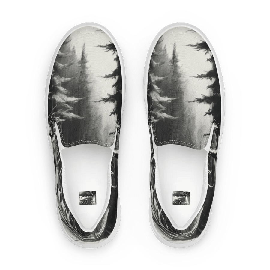 Forest Serenity Canvas Slip-Ons product image (1)