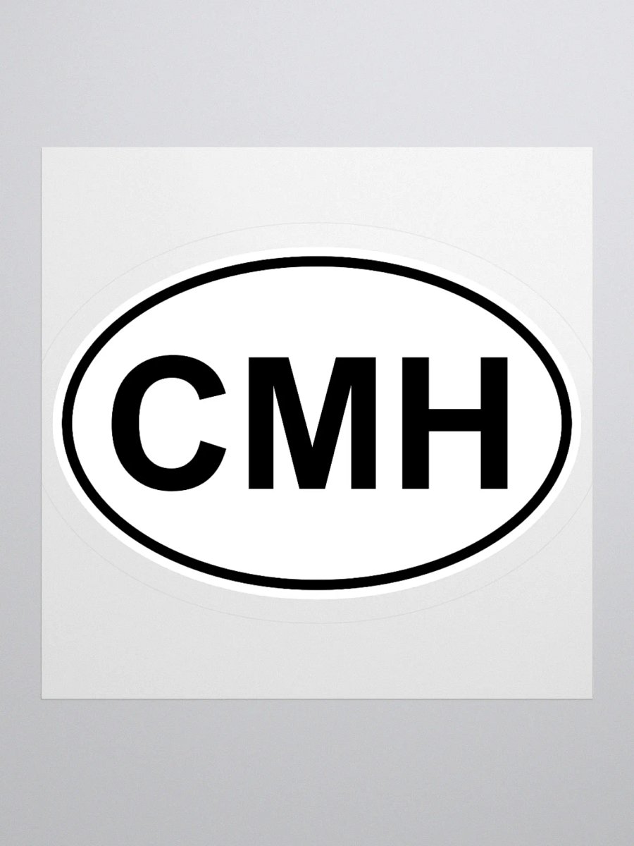 CMH Oval Sticker product image (1)