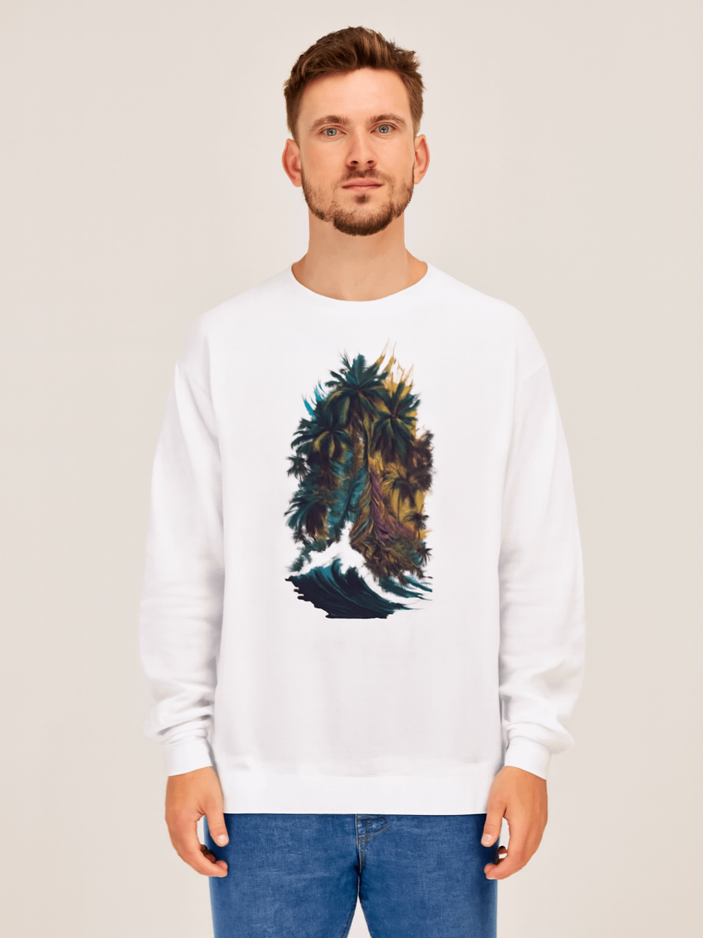 Tropical Sunset Dreams Sweatshirt product image (1)