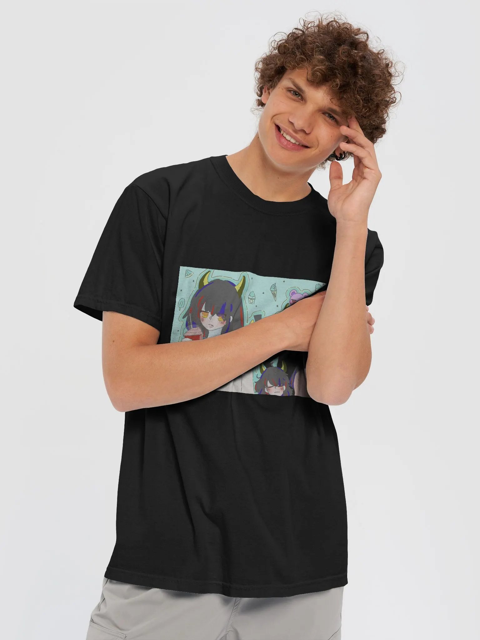 Hungry Demon & Friends Shirt (Color) product image (5)