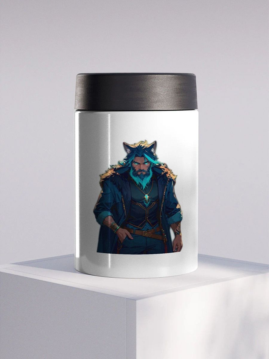 Wolfen Wanderer Stainless Steel Koozie product image (1)