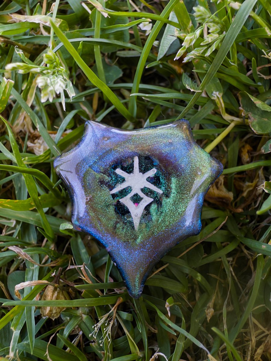 Nebula Swirl Dark Knight Job Stone - Ready to Ship product image (3)