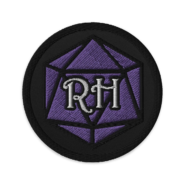 Royal Hex Embroidered Patch product image (1)