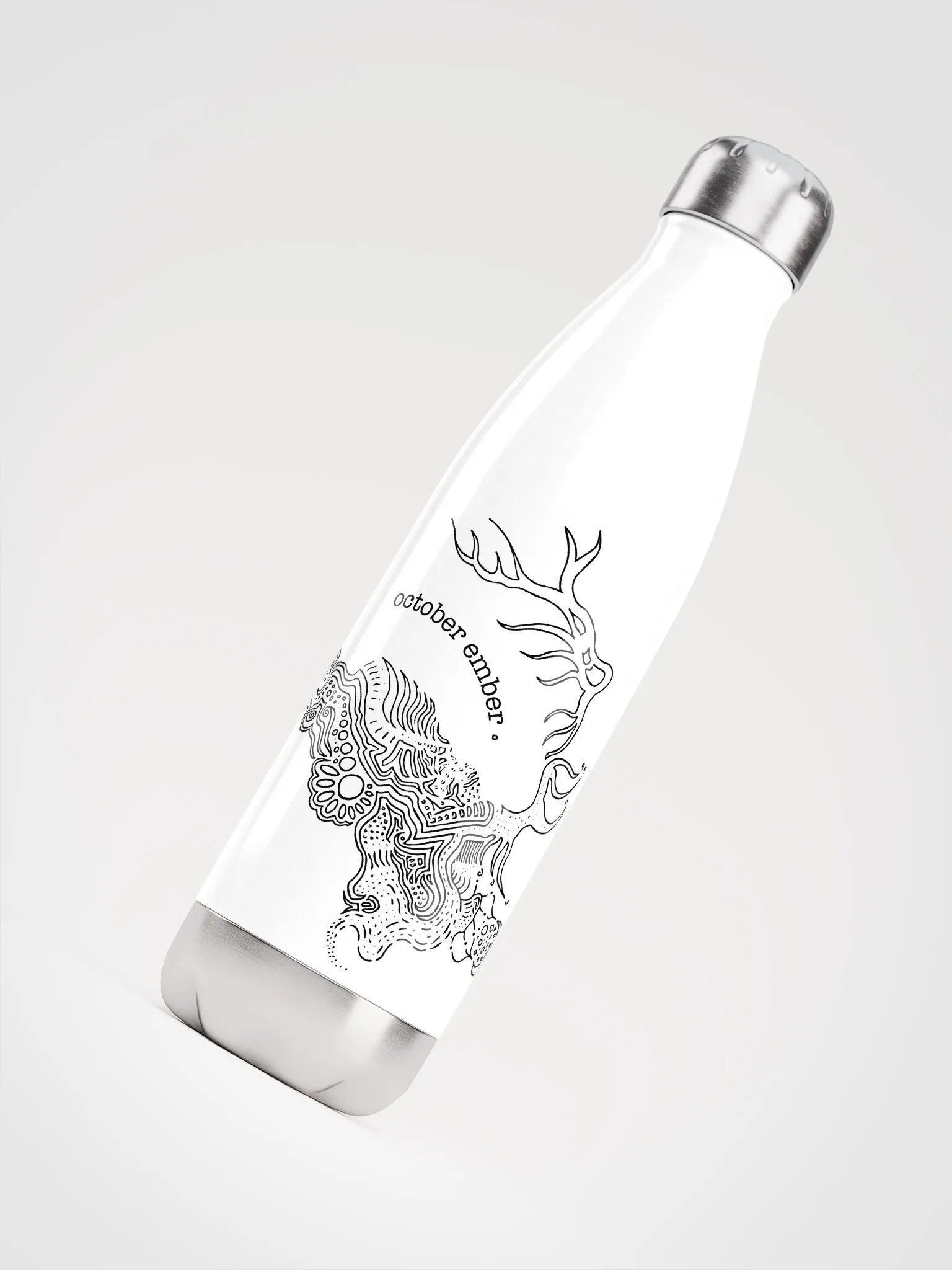 October Ember Stainless Steel Water Bottle product image (4)