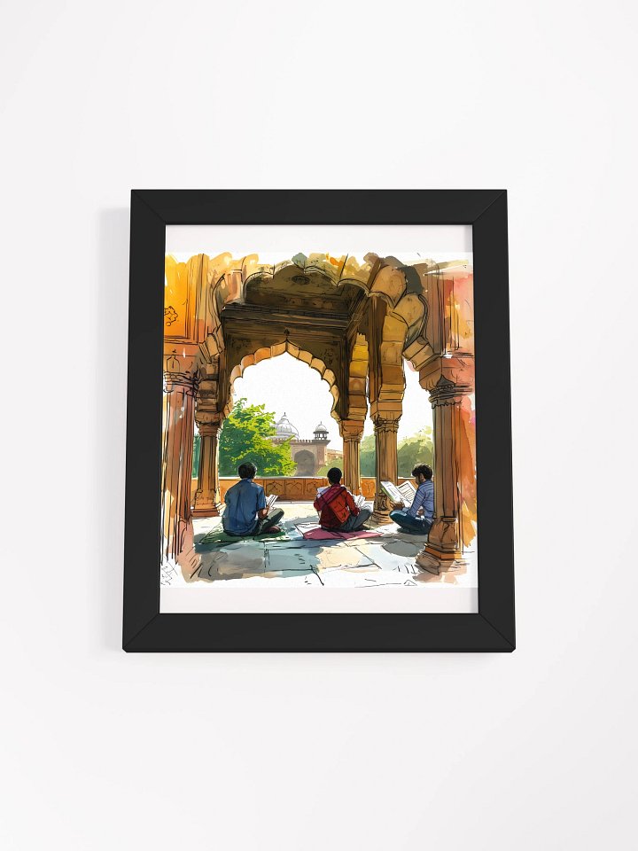Vibrant Matte Wood-Framed Poster product image (1)