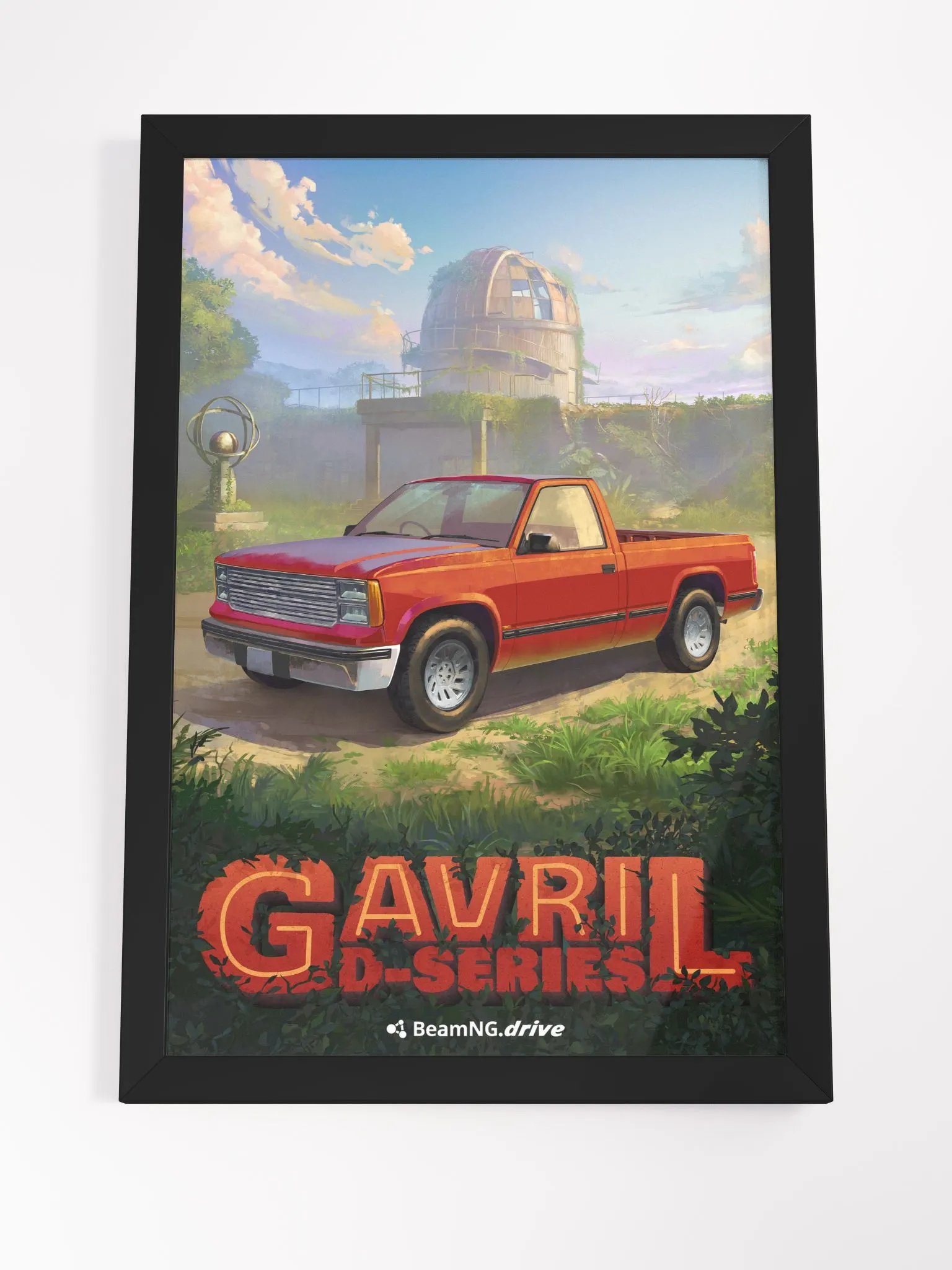 Framed Poster: Gavril D-Series Stylized product image (4)