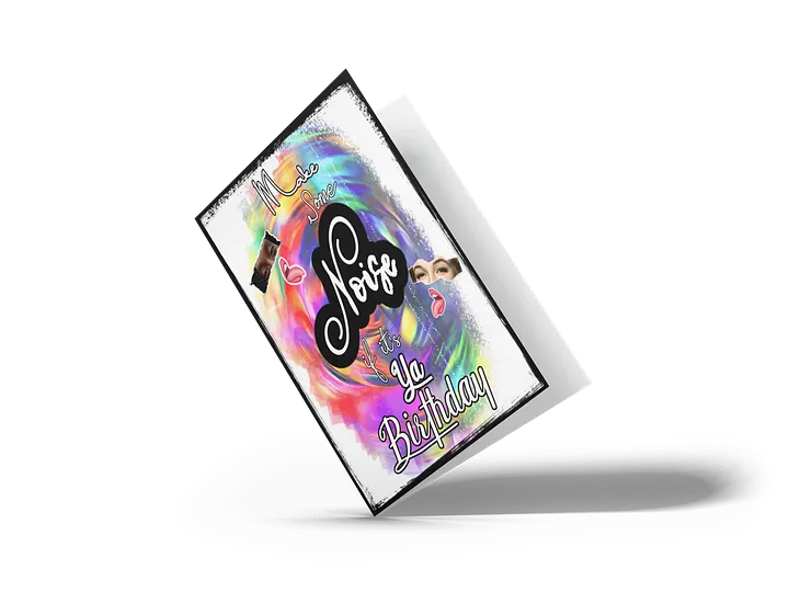 “Make some noise” card product image (1)
