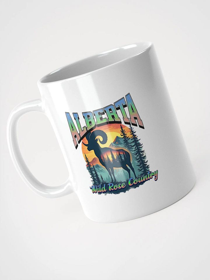 Alberta Wild Rose Country Rocky Mountain Bighorn SheepMug product image (2)