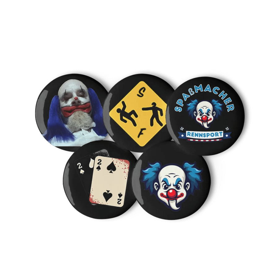 Team Buttons (Black) product image (6)