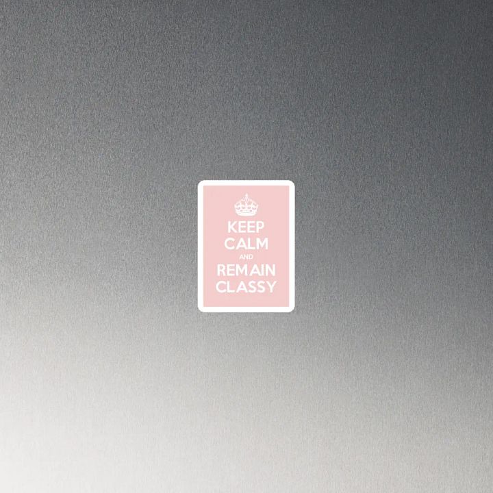 Keep Calm Magnet in Pink product image (4)