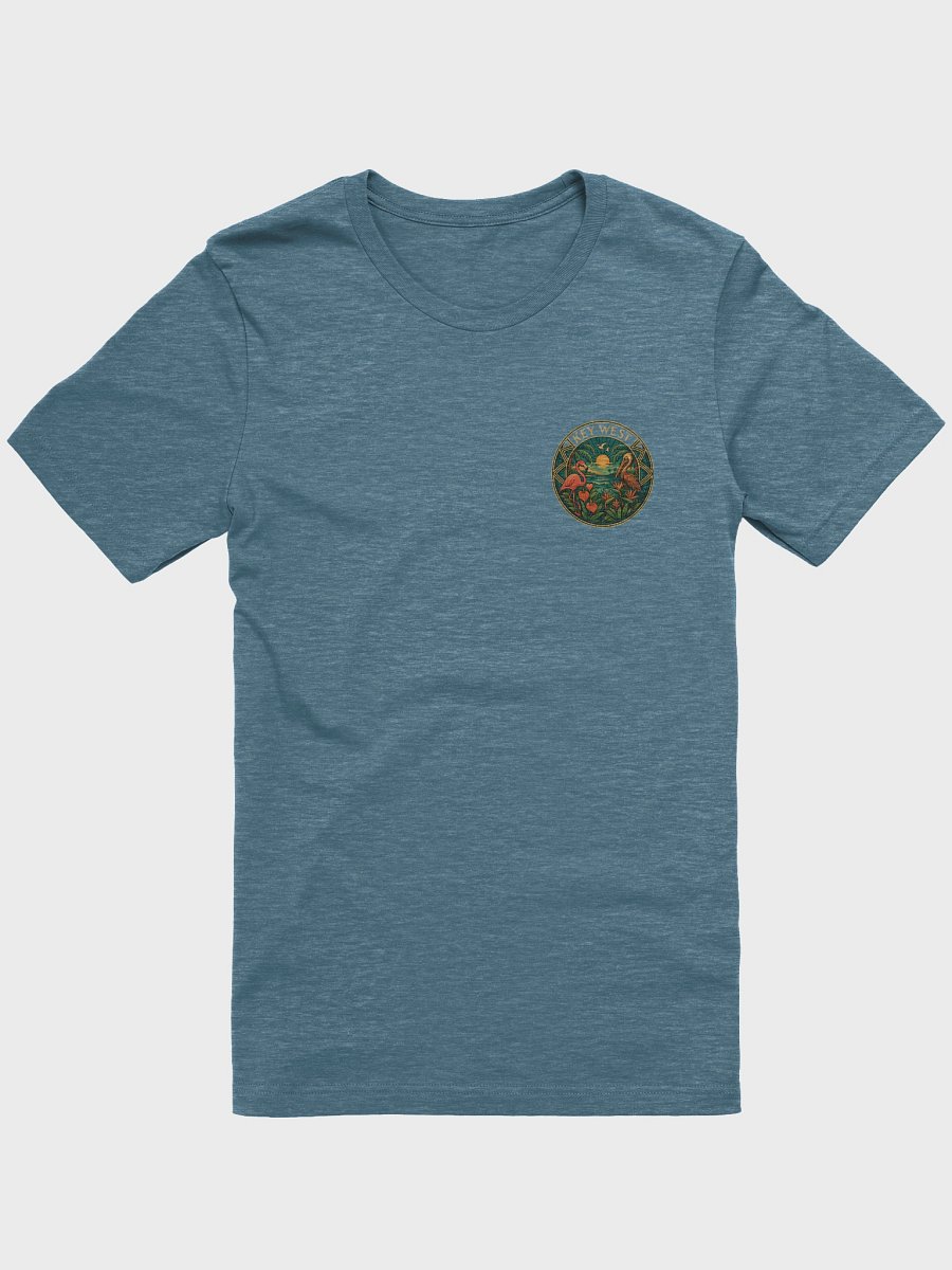 Key West Tropical T-Shirt Ultra Soft Tee with Pelican and Flamingo product image (3)