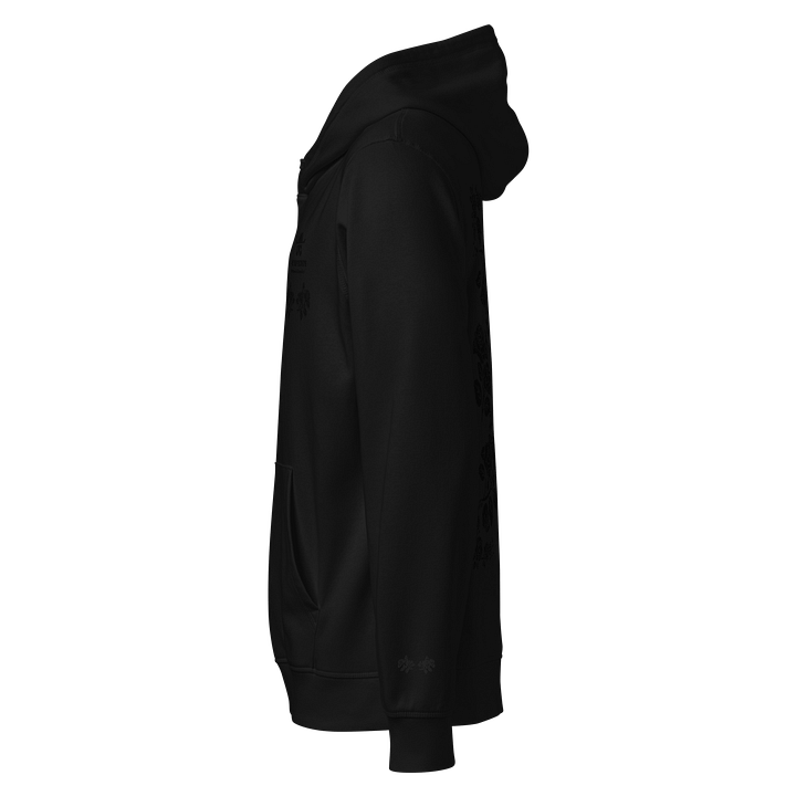 Petrifiedeye Black Spanish Rose Mural Hoodie product image (1)