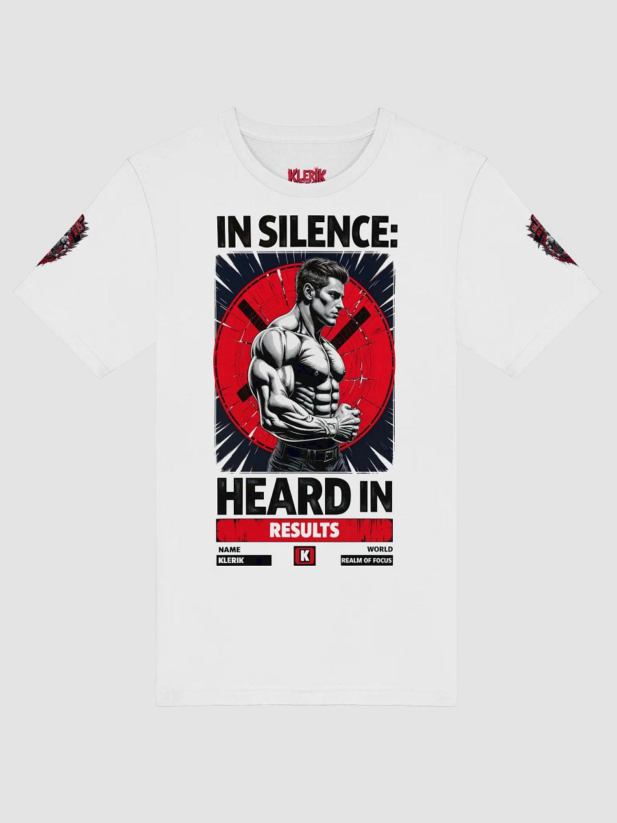Silent Strength Graphic Tee - IN SILENCE HEARD IN RESULTS product image (5)