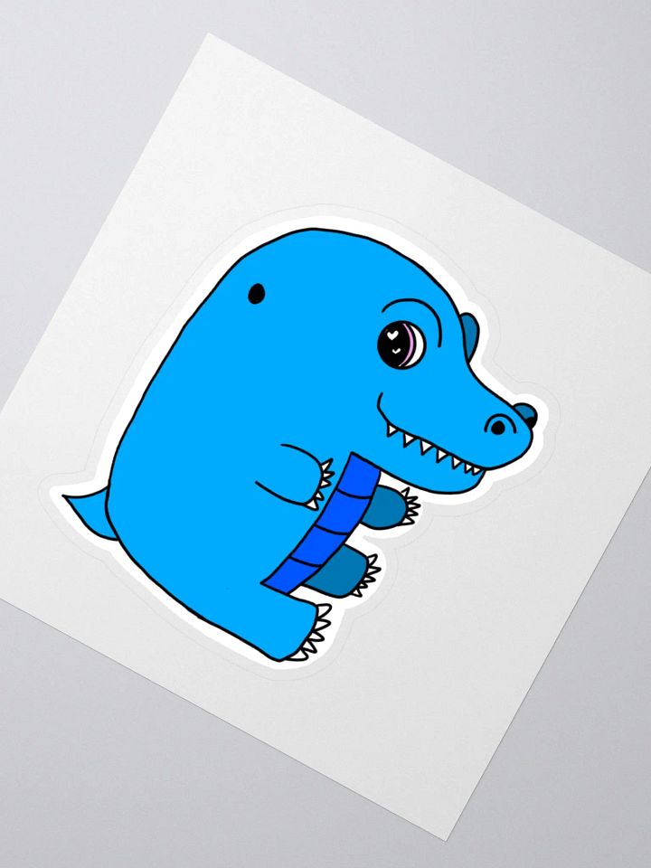 Blue Floofy Alligator product image (4)